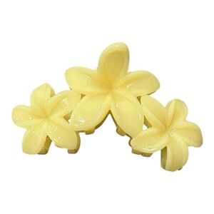 Emi Jay Crème Floral Hair Clip